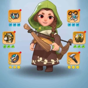 kingshot account for sale with 172M power Middle Account