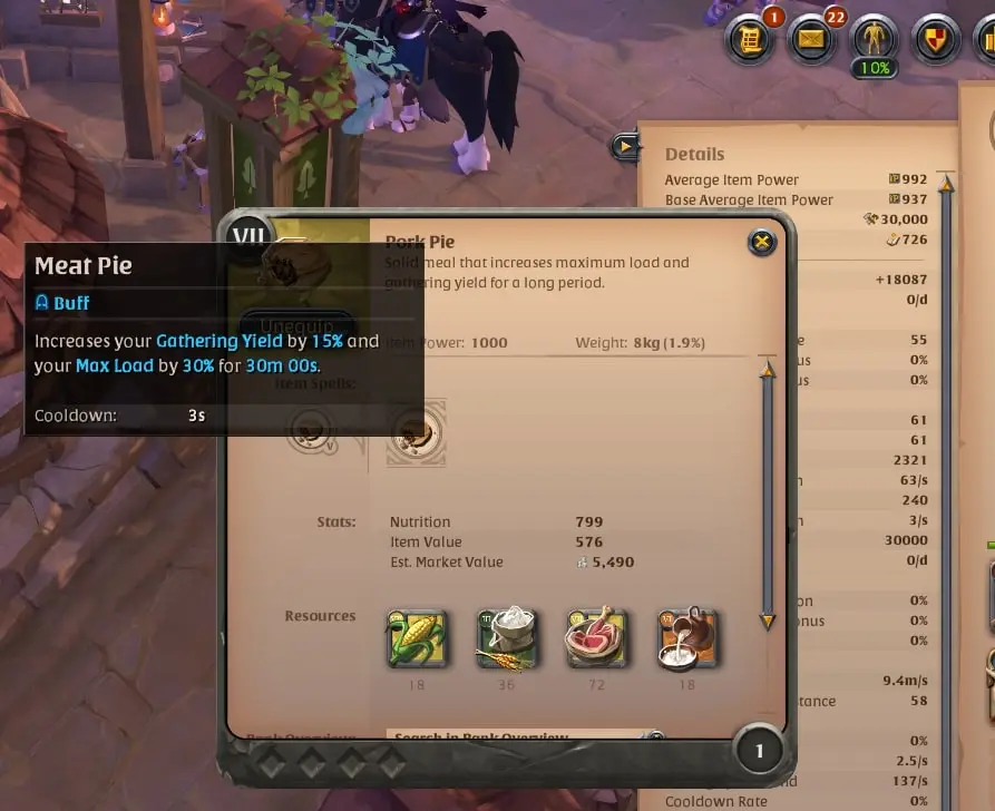 Albion Online Gathering Guide Consumables