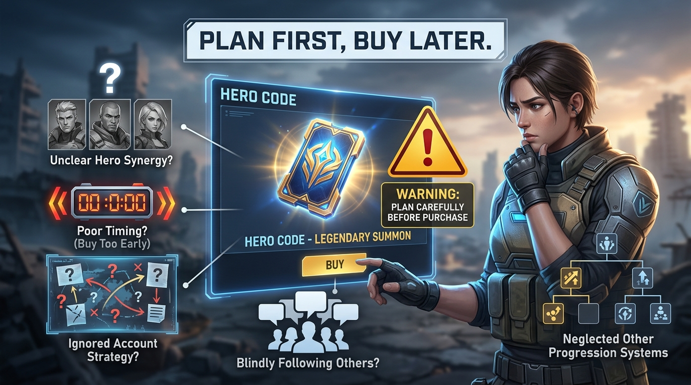 Common Mistakes Before Buying the Last Z Hero Code
