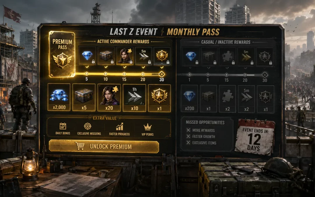 Is the Last Z Event Monthly Pass Worth It?