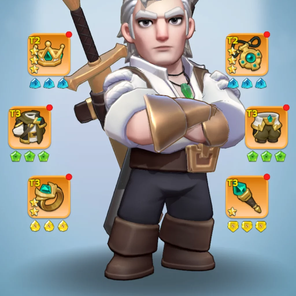 kingshot account for sale with 241M power Middle Account