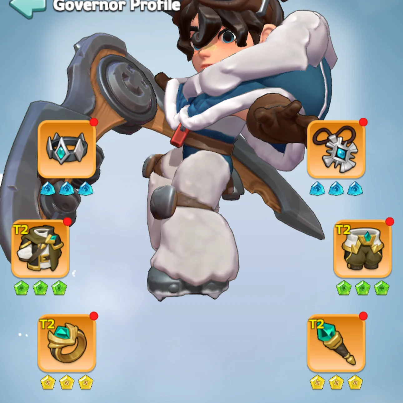 kingshot account for sale with 372M power Middle Account