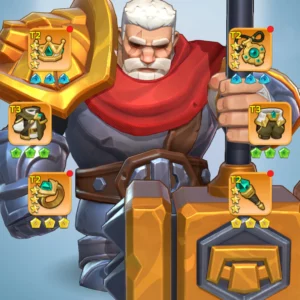 kingshot account for sale with 394M power Whale Account