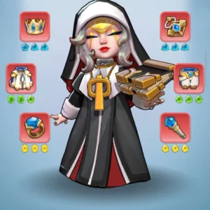 kingshot account for sale with 395M power Whale Account