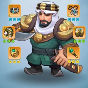 kingshot account for sale 195M power Middle Account