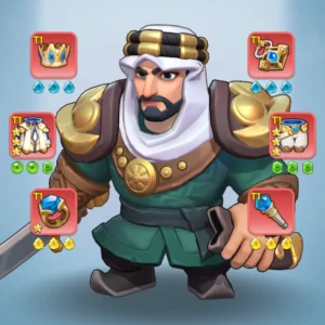 kingshot account for sale with 267M power Whale Account