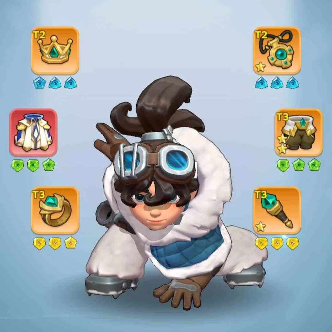 kingshot account for sale with 321M power Middle Account