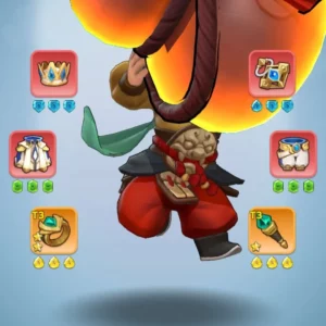 kingshot account for sale with 353M power Middle Account