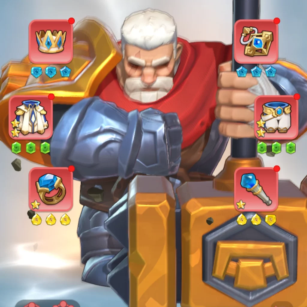 kingshot account for sale with 372M power Whale Account