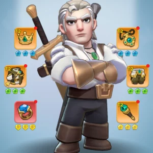 kingshot account for sale with 401M power Middle Account