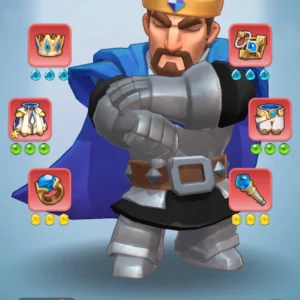 kingshot account for sale with 461M power Whale Account