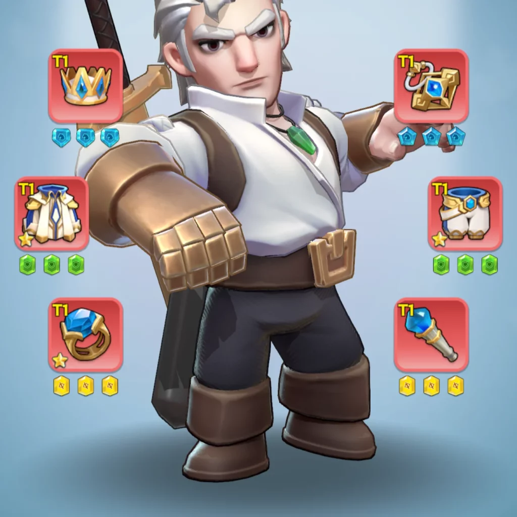 kingshot account for sale with 502M power Whale Account