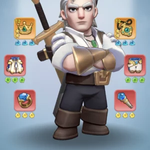 kingshot account for sale with 541M power Medium Account