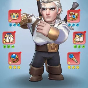 kingshot account for sale with 650M power Whale Account