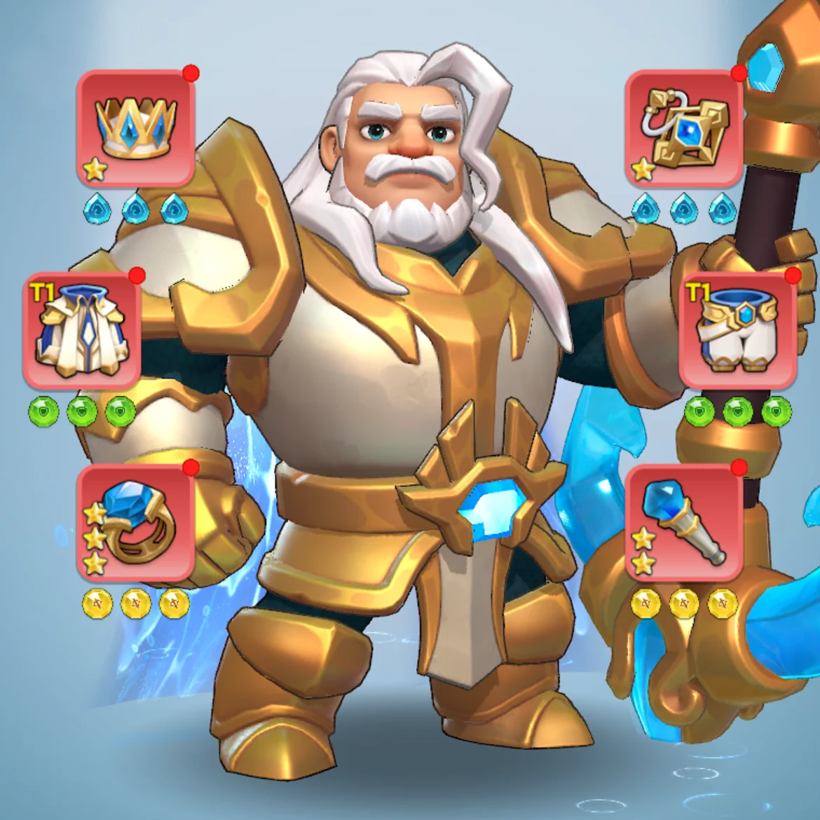 kingshot account for sale with 655M power Whale Account