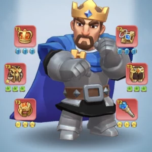 kingshot account for sale with 700M+ power Whale Account