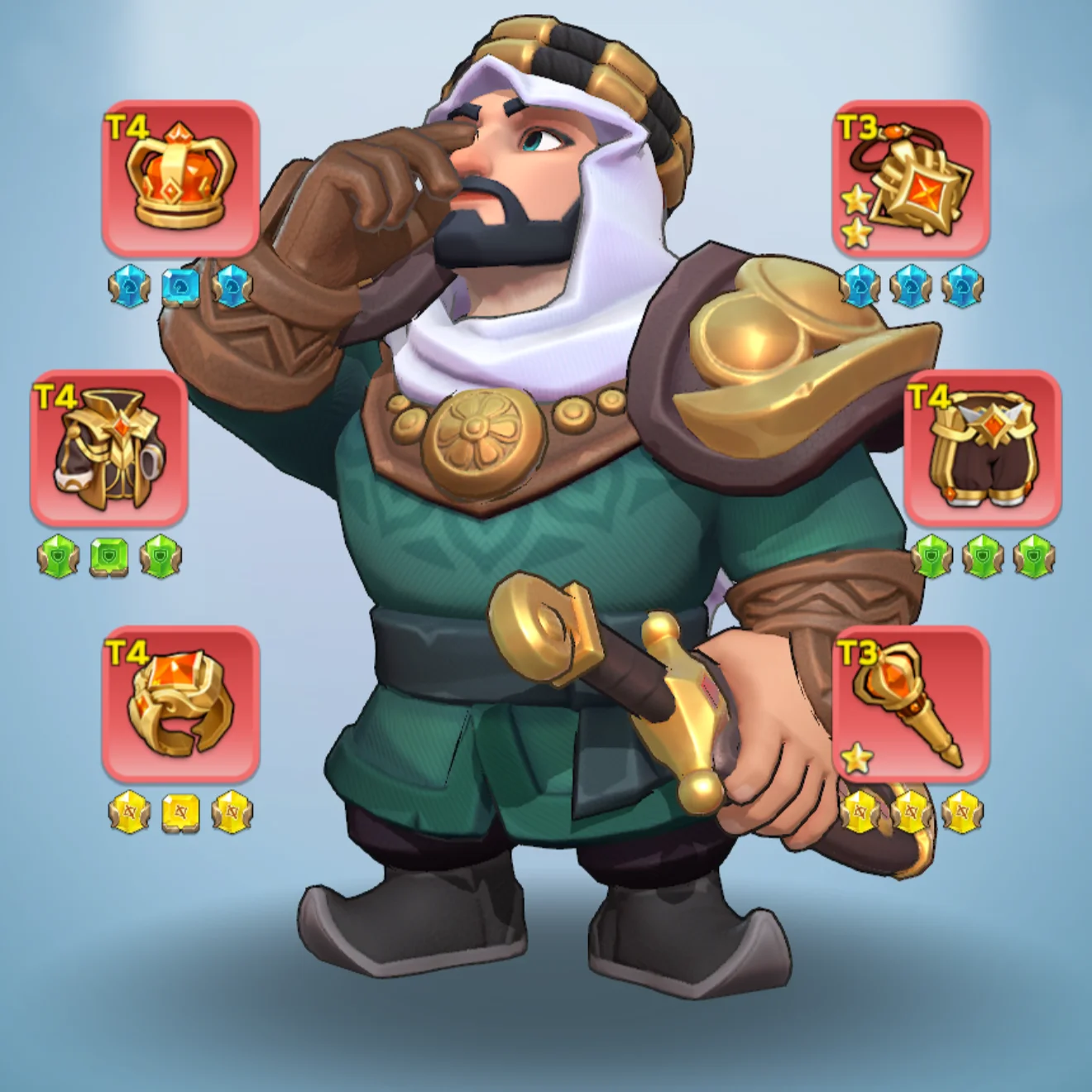 kingshot account for sale with 700M+ Power Whale Account
