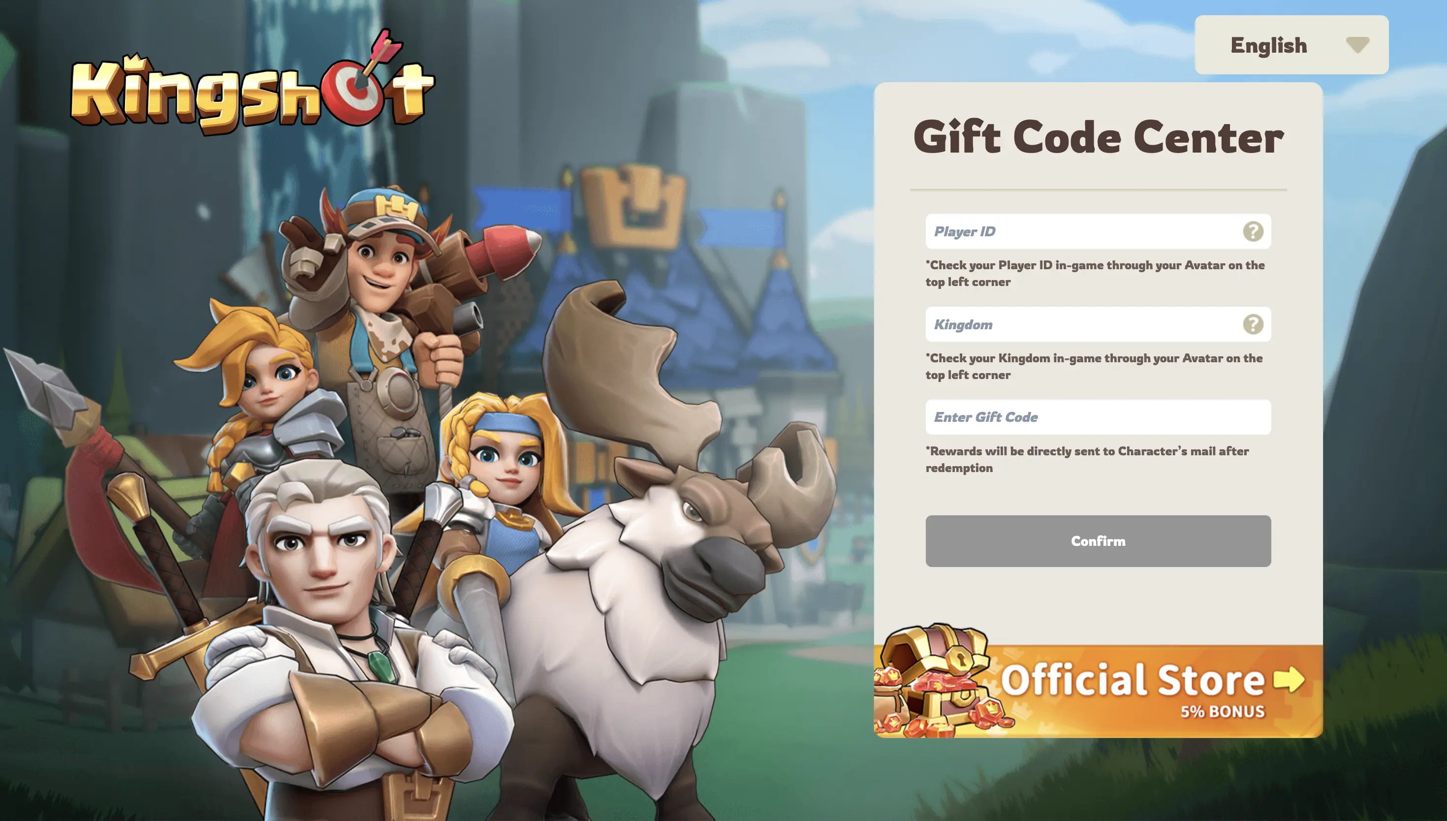 Kingshot Gift Code Center