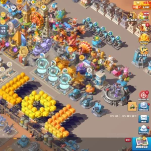 last war account for sale with 161M power Whale Account