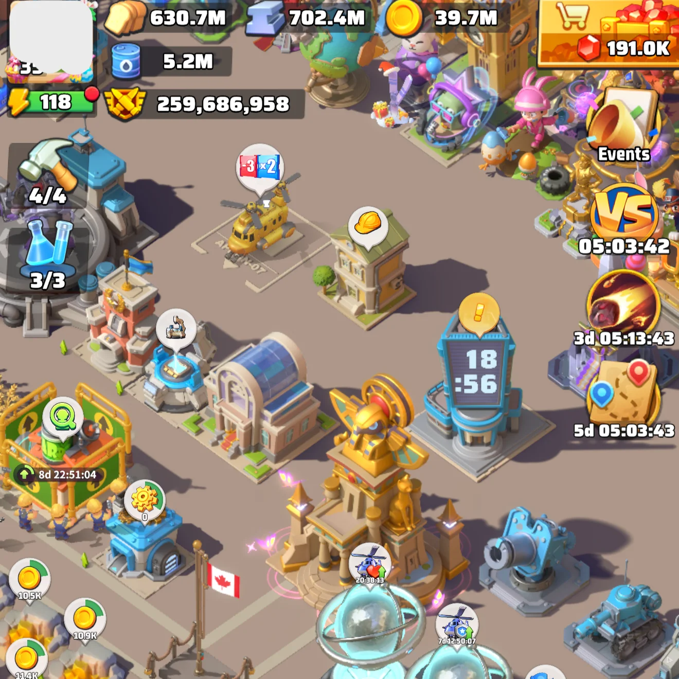 last war account for sale THP 145M Starter Account