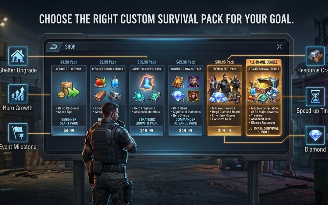 Last Z Custom Survival Packs Guide: Which Pack Should You Buy?