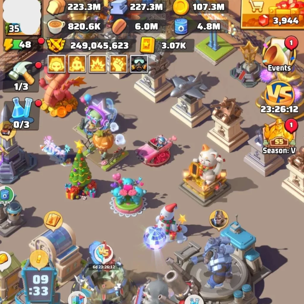 last war account for sale THP 141M Starter Account