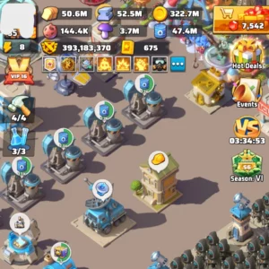 last war account for sale THP 178M Power Whale Account