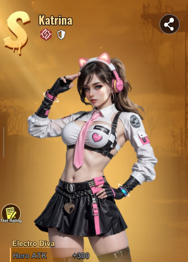 Last Z Katrina Outfit Electro Diva
