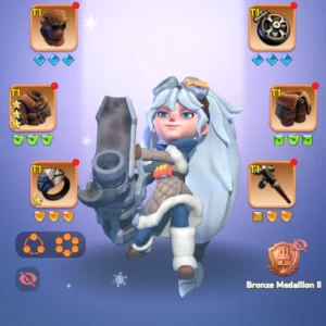 wos account for sale with 187M power Starter Account
