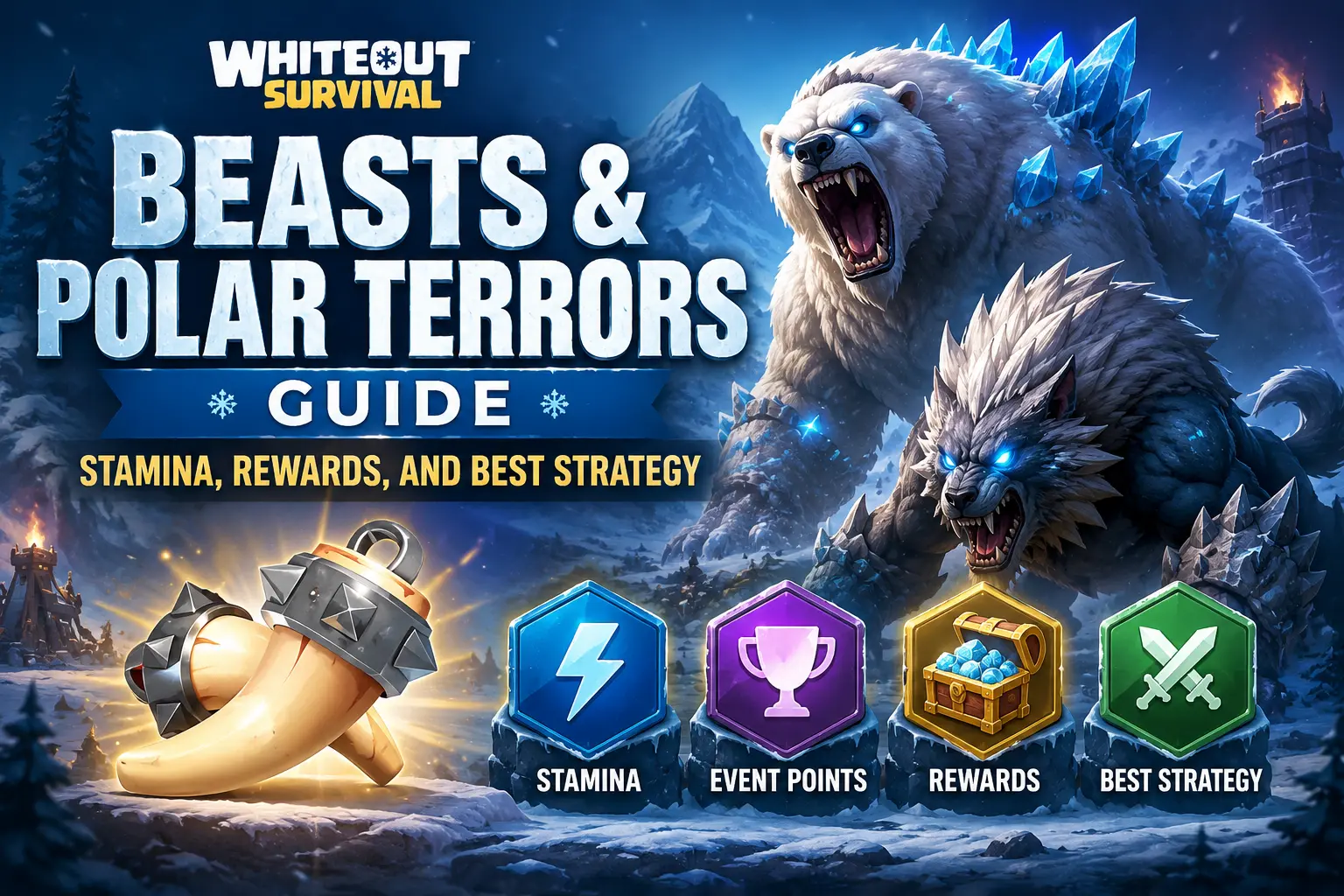 Whiteout Survival Beast & Polar Terror Guide Hero Image