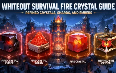 Whiteout Survival Fire Crystal Guide: Refined Crystals, Shards, and Embers