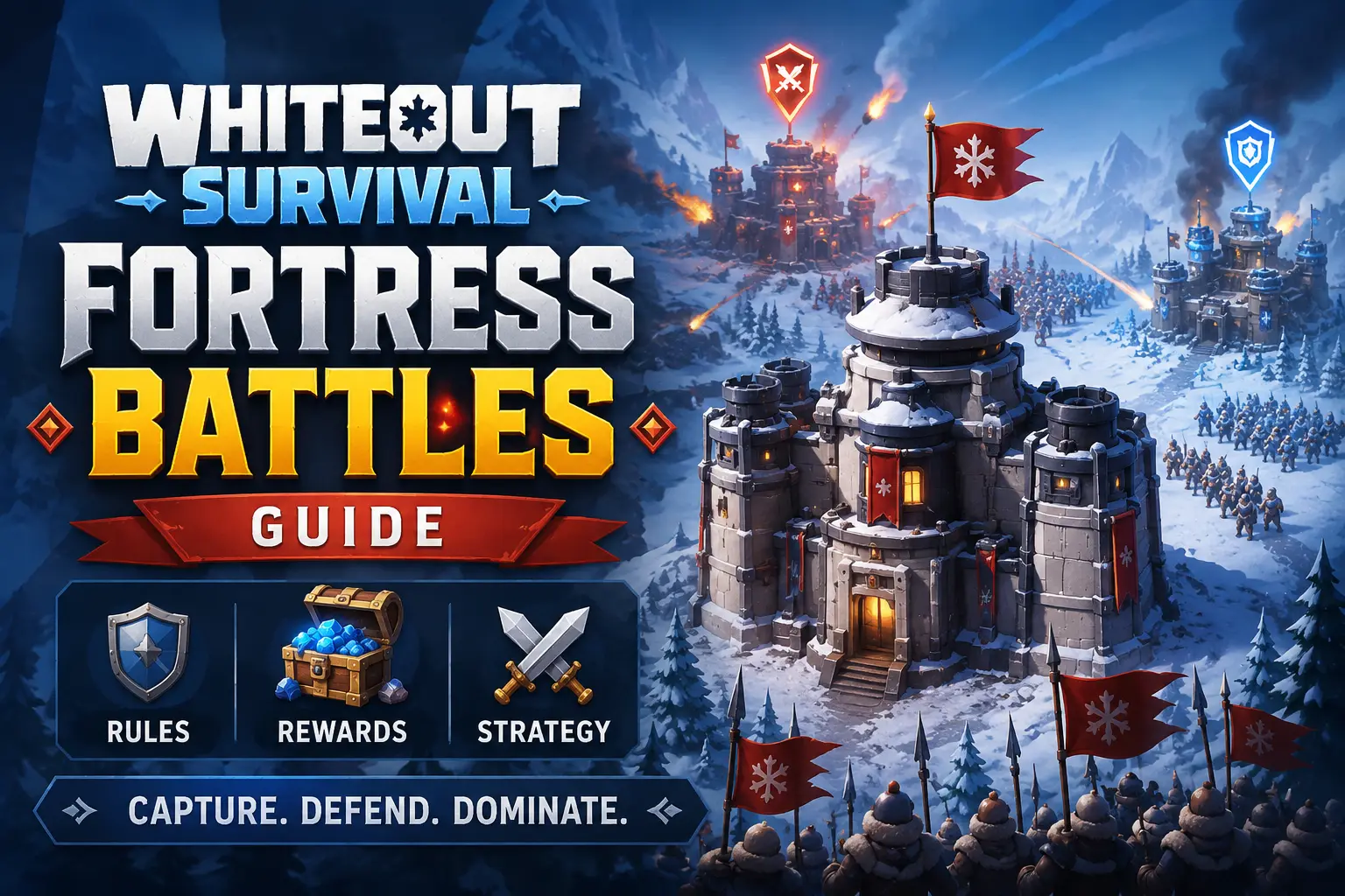 Whiteout Survival Fortress Battles