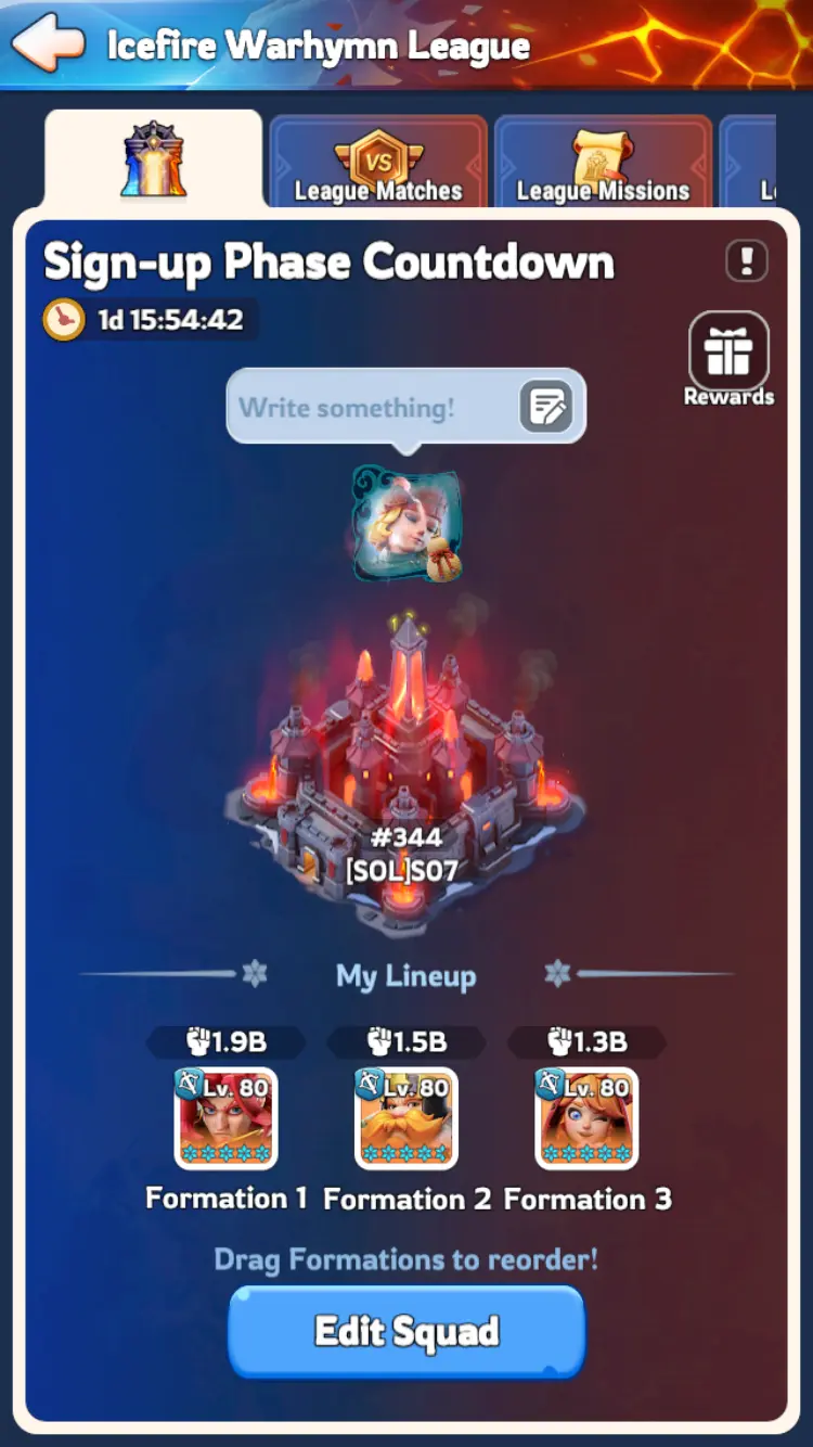 Whiteout Survival Frostfire Warhymn Phase 1