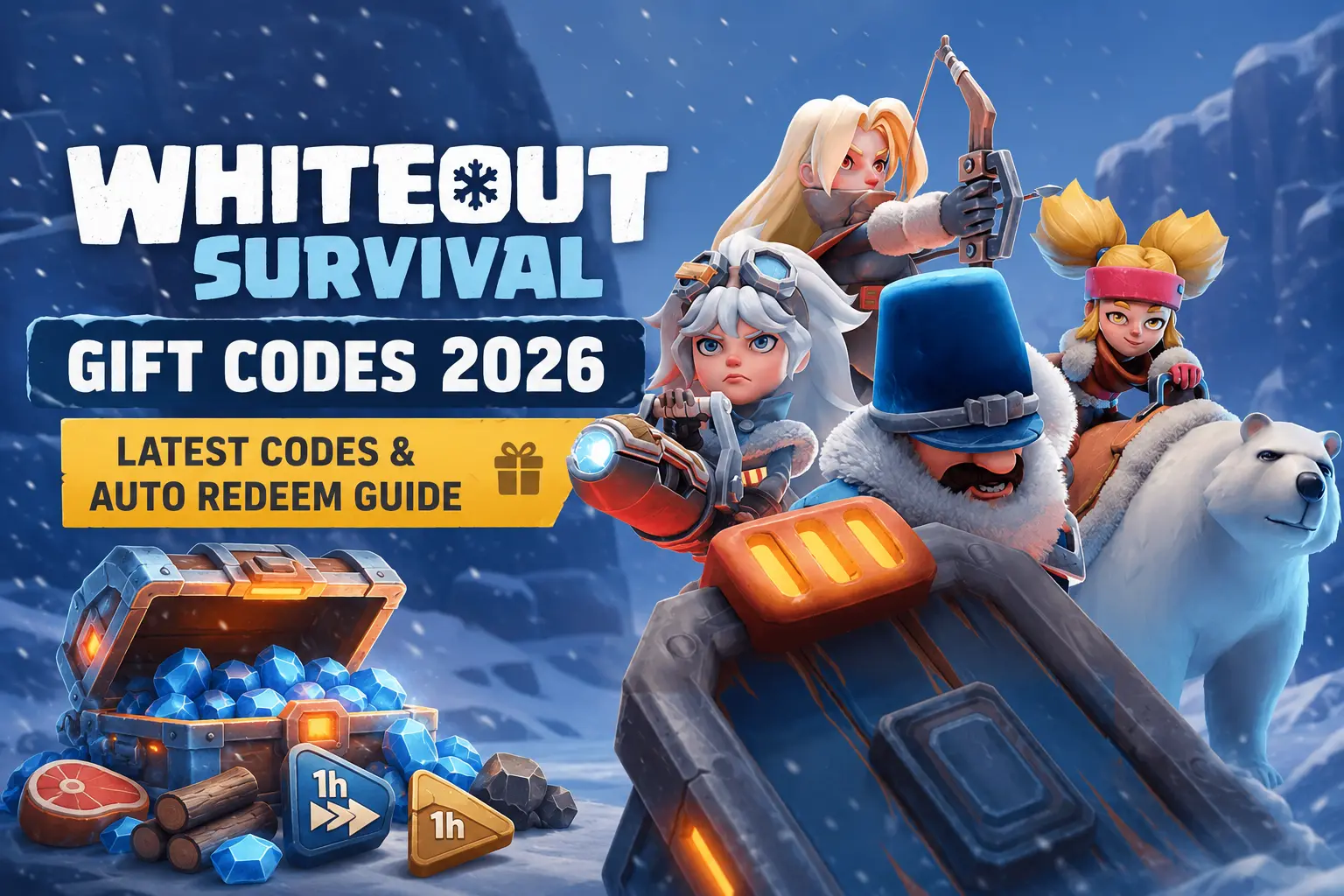 Whiteout Survival Gift Codes Guide 2026