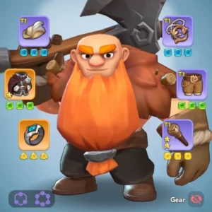 kingshoot account fot sale with 186M power Starter Account