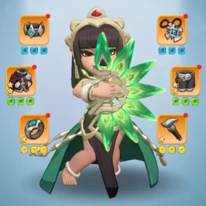 kingshot account for sale with 207M power Starter Account