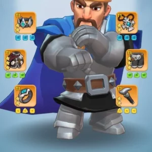 kingshot account for sale with 221M power Medium Account