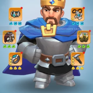 kingshot account for sale with 244M power Starter Account