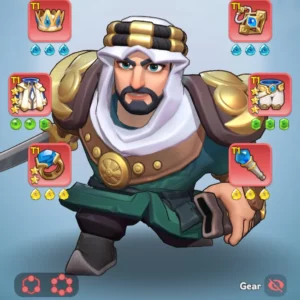 kingshot account for sale with 301M power Whale Account