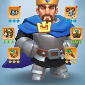 kingshot account for sale with 353M power Starter Account