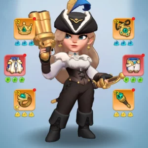 kingshot account for sale with 354M power Medium Account