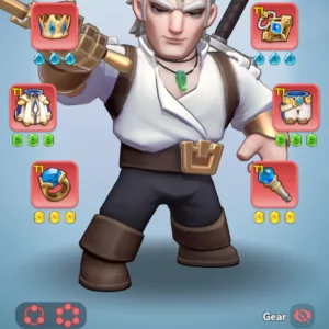 kingshot account for sale with 365M power Whale Account