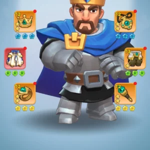 kingshot account for sale with 425M power Medium Account