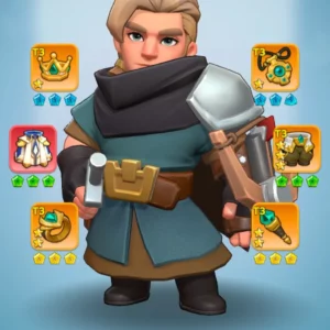 kingshot account for sale with 438M power Medium Account