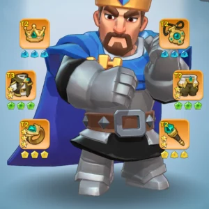 kingshot account for sale with 447M power Starter Account