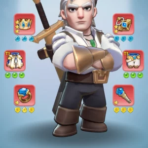 kingshot account for sale with 466M power Whale Account
