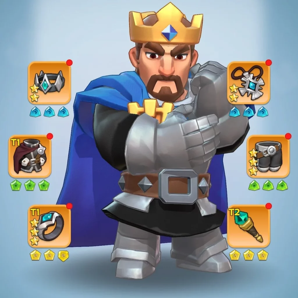 kingshot account for sale with 489M power Starter Account