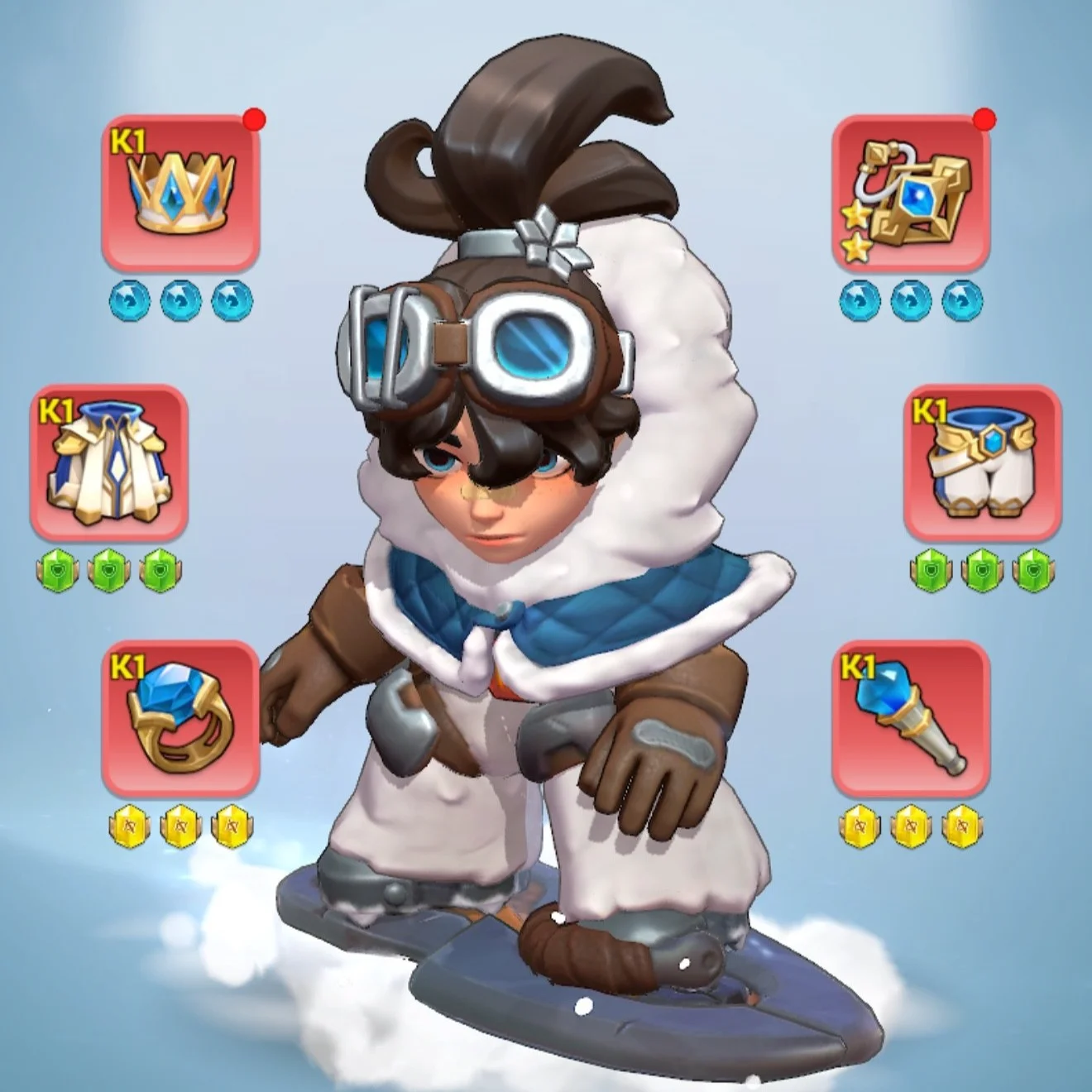 kingshot account for sale with 502M power Whale Account
