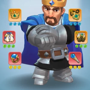 kingshot account for sale with 515M power Medium Account