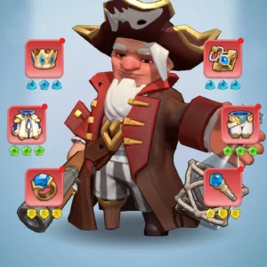 kingshot account for sale with 545M power Whale Account